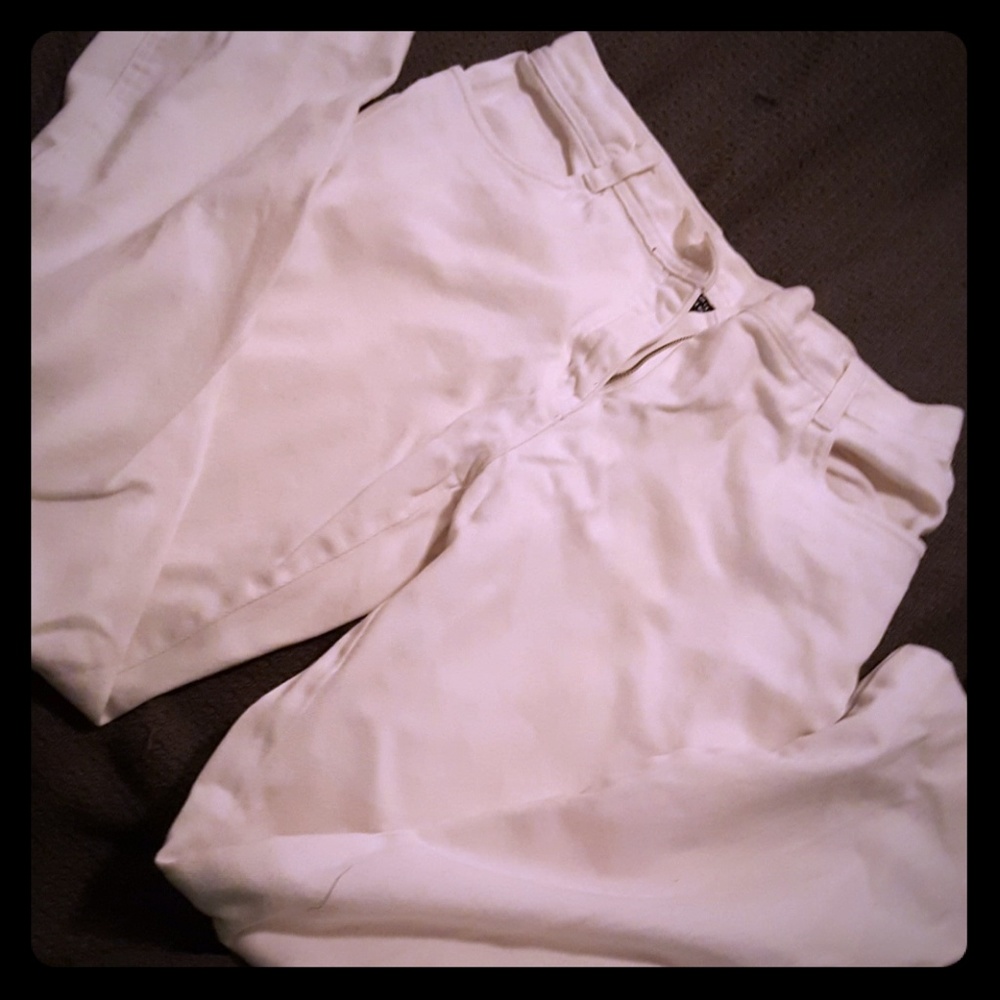 White jeans